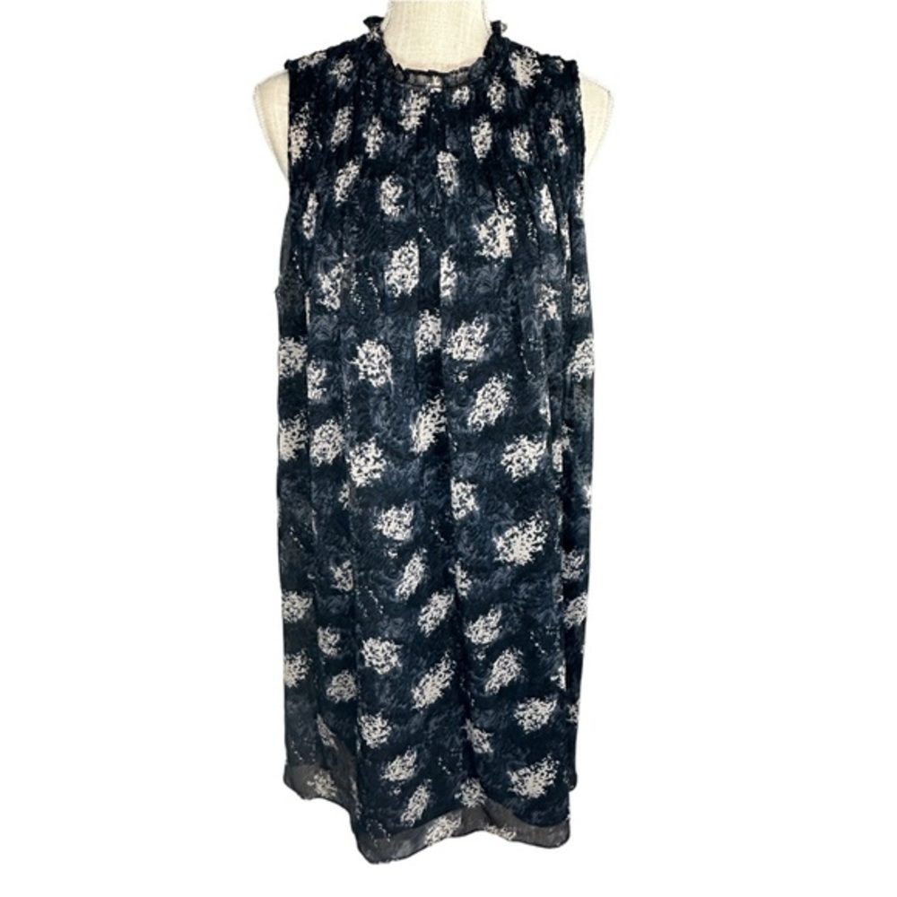 Joie‎ Thelen  Floral Sleeveless Mini Dress SZ LG (147) - Picture 2 of 13